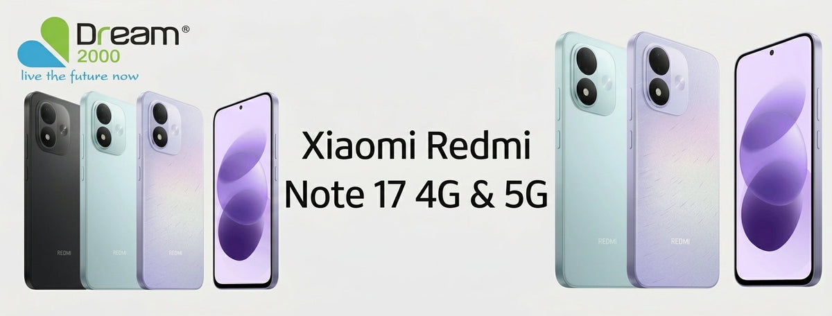للصورة المميزة: موبايل Xiaomi Redmi 17 4G بتصميم عصري وبطارية 7500mAh من Dream 2000