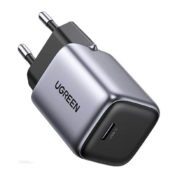 Ugreen Nexode Wall Charger , 1 Ports Type C , 30 Watt CD319 - Black