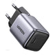 Ugreen Nexode Wall Charger , 1 Ports Type C , 30 Watt CD319 - Black