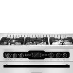Unionaire O-Signature 3 Freestanding Gas Cooker, 5 Burners, 90×60 cm, Full Safety, C69SS-GC-383-ICPSF-1CH-OS3-2W-AL, Stainless Steel