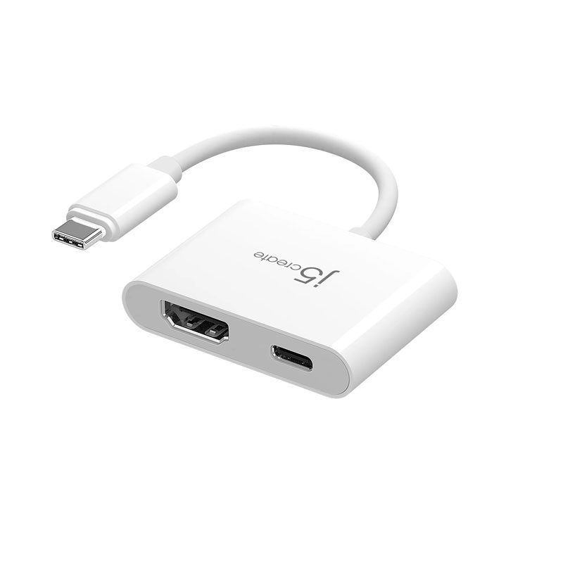 j5create _ محول USB-C® إلى HDMI بدقة 4K™ مع خاصية توصيل الطاقة_JCA152