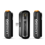 Lensgo Wireless Microphone Camera 528C- Black