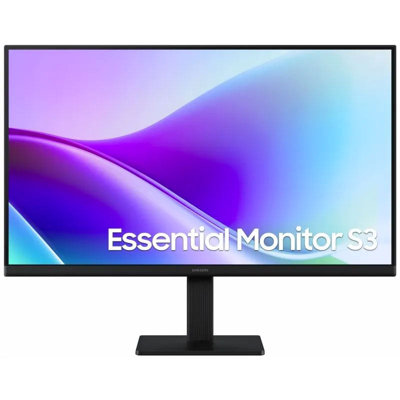 SAMSUNG Essential S3 S32GF 27 Inch FHD IPS Office Monitor, 120Hz - LS27F320GAUXEG