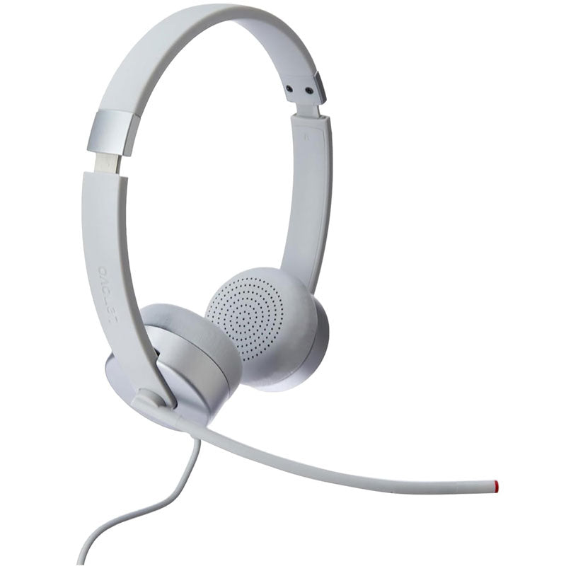 Lenovo Headset 100 Stereo Analog USB (GXD1E71386) - Silver