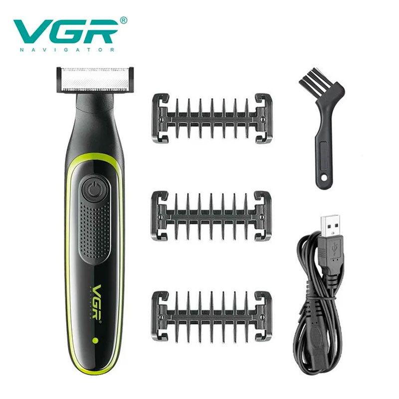  V-017 VGR ماكينه حلاقه للجسم واللحيه للرجال
