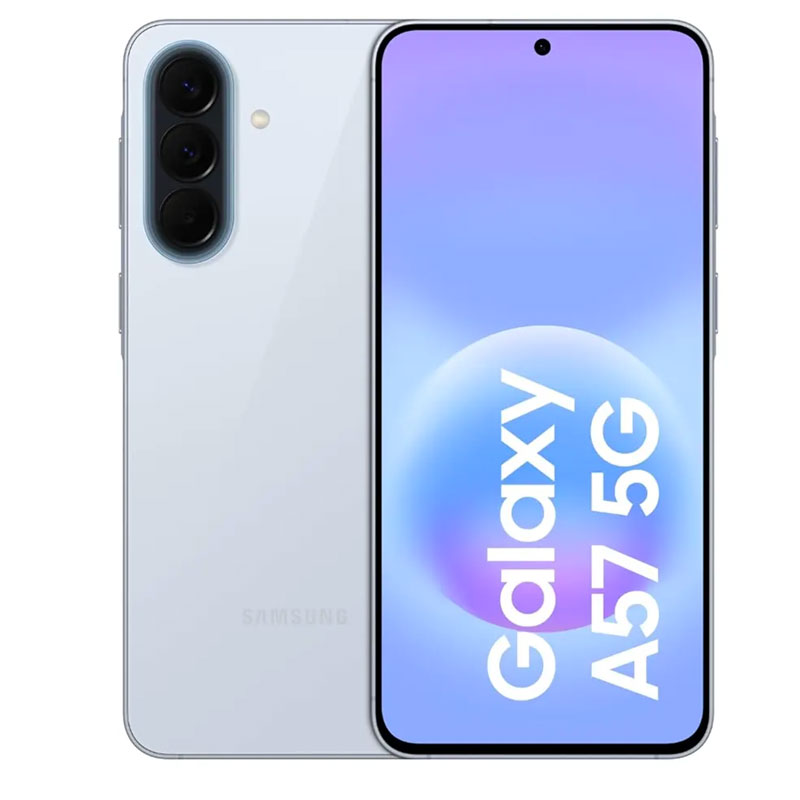 Samsung Galaxy A57 , 5G , (12GB+ 512GB ) - AWESOME ICYBLUE
