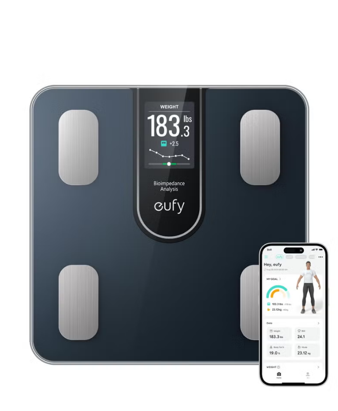 Eufy by Anker, Smart Scale C20 , Wireless Smart - Black