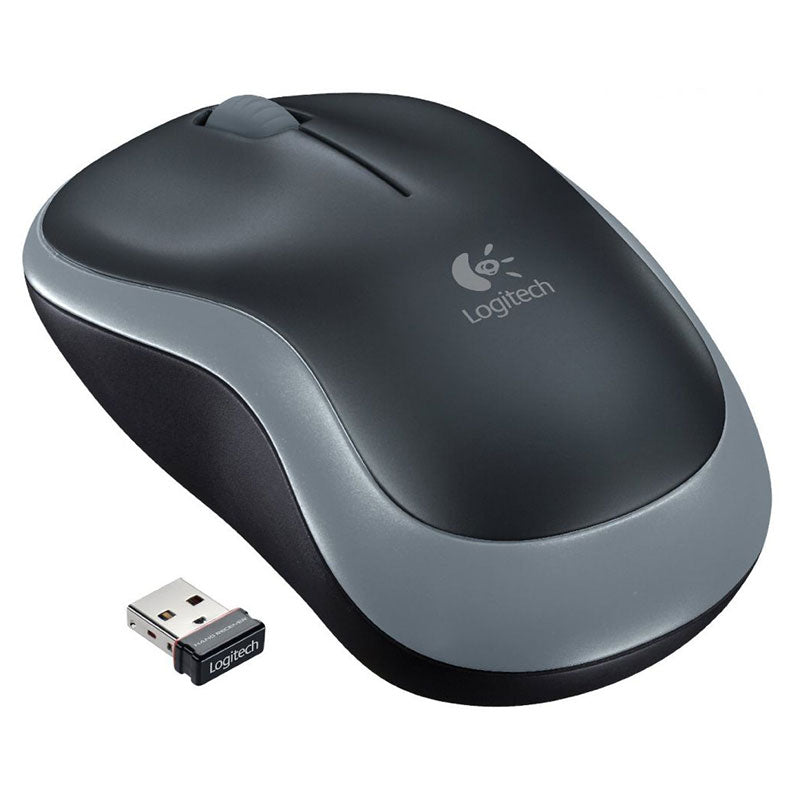 Logitech Wireless Mouse M185 - Swift Gray