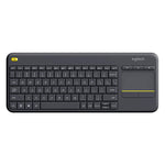 Logitech Wireless Touch Keyboard K400 Plus - Black