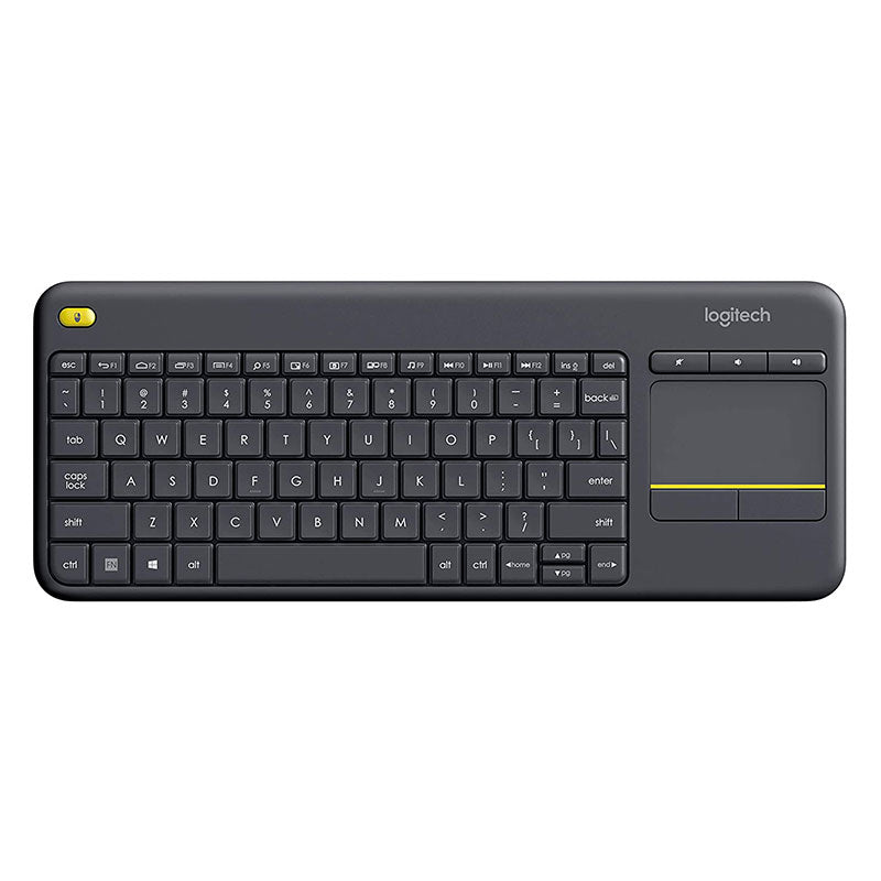 Logitech Wireless Touch Keyboard K400 Plus - Black