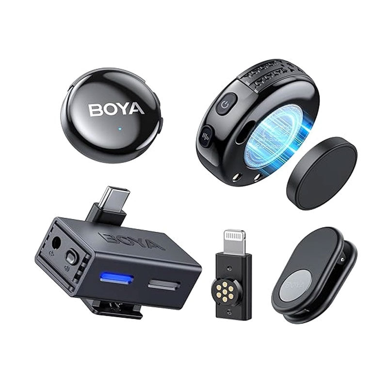 BOYA LINK 3-03 AI-Powered Button-Sized Wireless Microphone