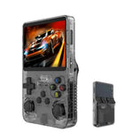 Linux Retro , Handheld Gaming Console Undefined , 64 GB , Undefined , R36S - Black
