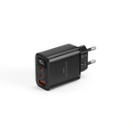 شاحن WiWU Firefly 45W PD GaN . Wi-G011 3 منفذ-اسود 