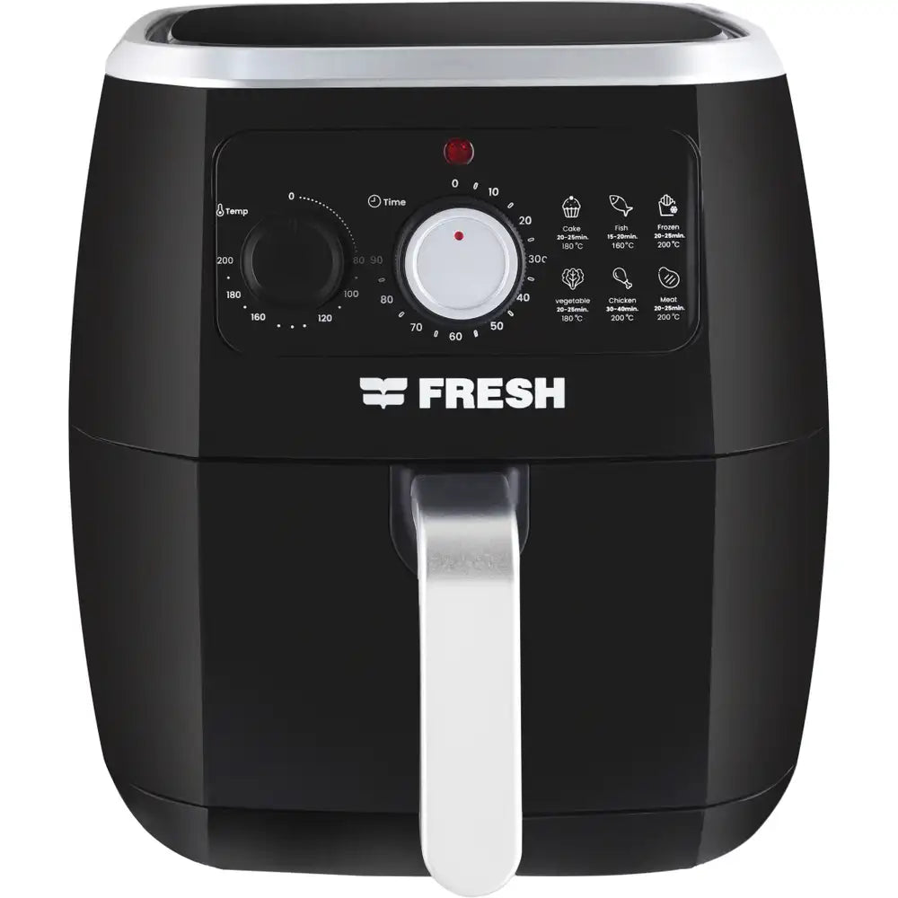Fresh Air Fryer 7L 1800W Manual FAF-M1800B – Black