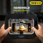 ZOOVIA R-001 Multi-Functional Smartphone Video Rig with Dual Grip and Built-in Fill Light