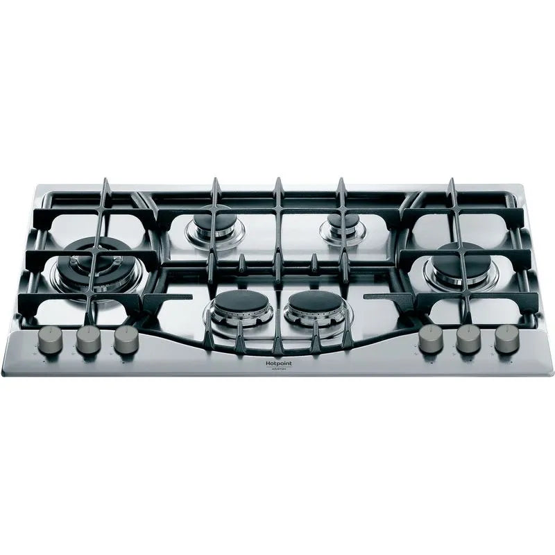 Ariston Hotpoint Built-In Gas Hob 90cm 6 Burners (PHN 961 TS/IX/A) – Stainless Steel