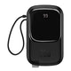 Baseus Power Bank, 20000mAh, 20W Fast Charging with USB-C Cable - Black