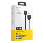 I-Lock Fast Charging & Data USB-A To Lightning Cable - 1M