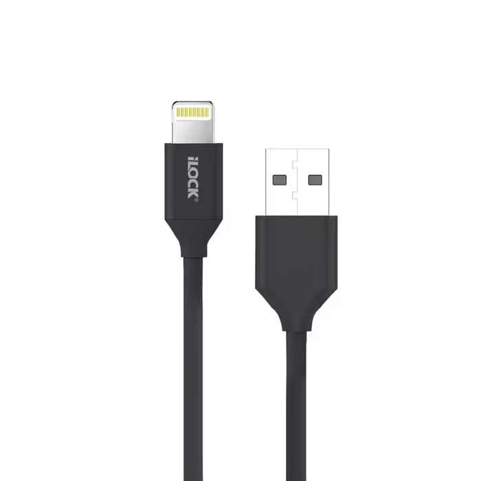 I-Lock Fast Charging & Data USB-A To Lightning Cable - 1M