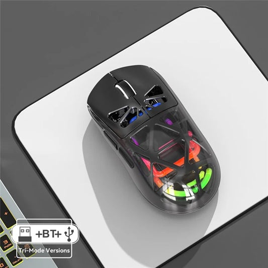 Cobraa M7 Rechargeable Gaming wireless & bluetooth Mouse - Black