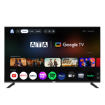 ATA,55 Inch Smart Google Framless TV, ATA55U0S-Black
