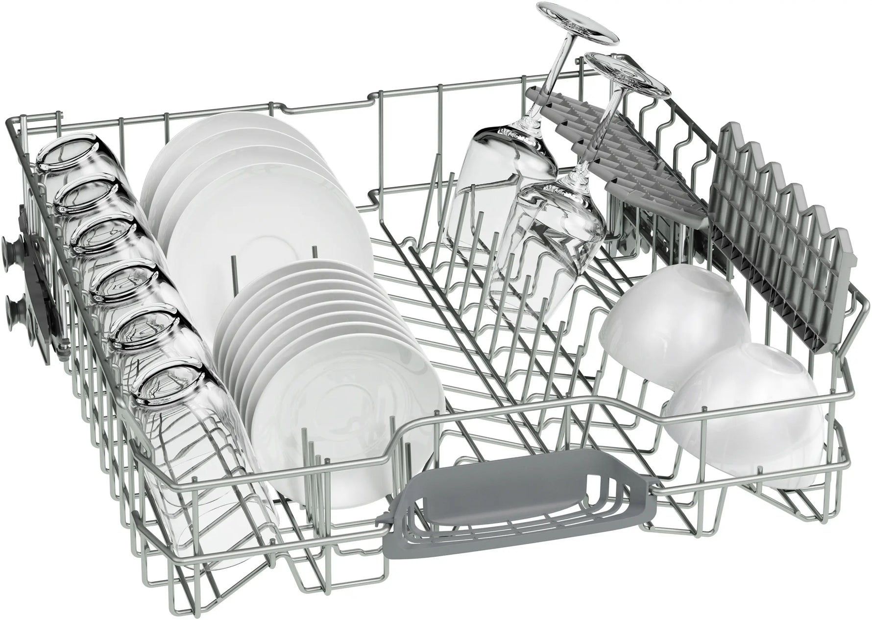 Bosch Series 4 Dishwasher 60cm, 14 Place Settings, 6 Programs, , SMS46NB20V - Black