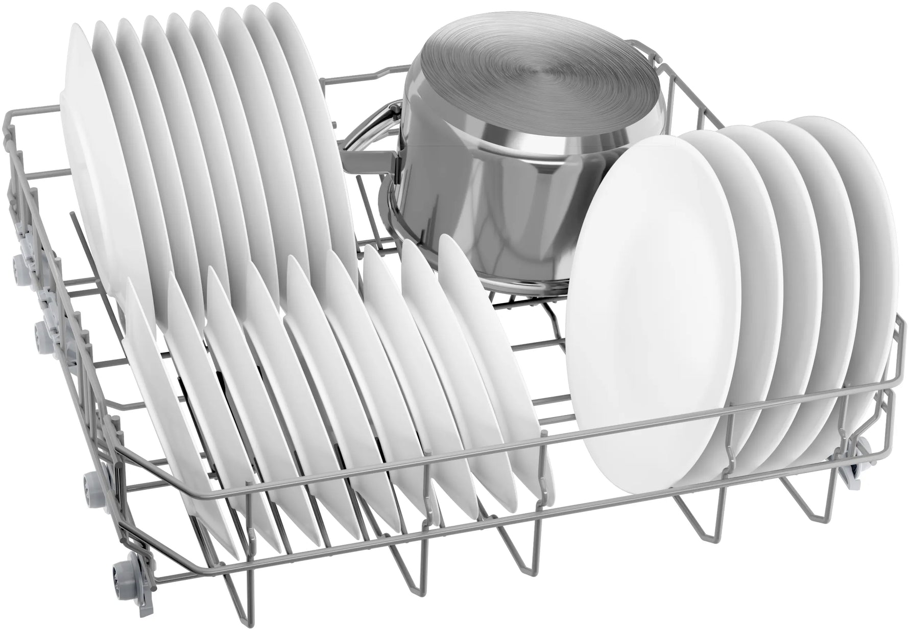 Bosch Series 4 Dishwasher 60cm, 14 Place Settings, 6 Programs, , SMS46NB20V - Black
