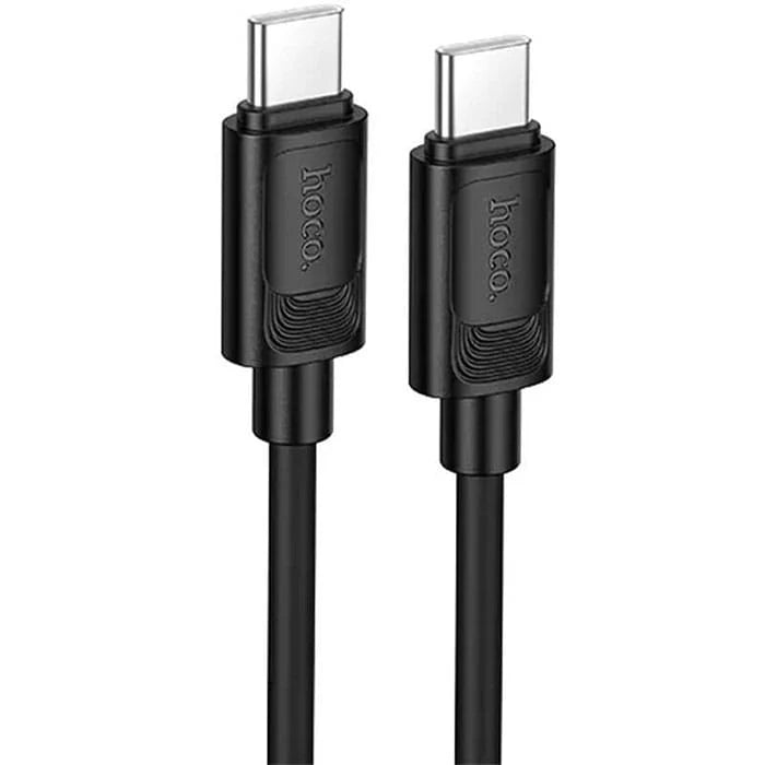 كابل HOCO X122 من Type-C إلى Type-C بقدرة 60 واط، بطول 1 متر