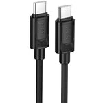 كابل HOCO X122 من Type-C إلى Type-C بقدرة 60 واط، بطول 1 متر