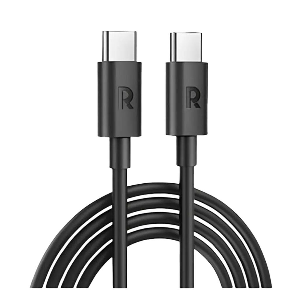 كابل Ravpower USB-C إلى USB-C بقدرة 100 واط – أسود
