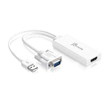 j5create VGA to HDMI™ Video Audio Adapter - JDA214