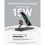 Anker MagGo Wireless Charging Station 15W Ultra 3-in-1 B25M1211 – Black