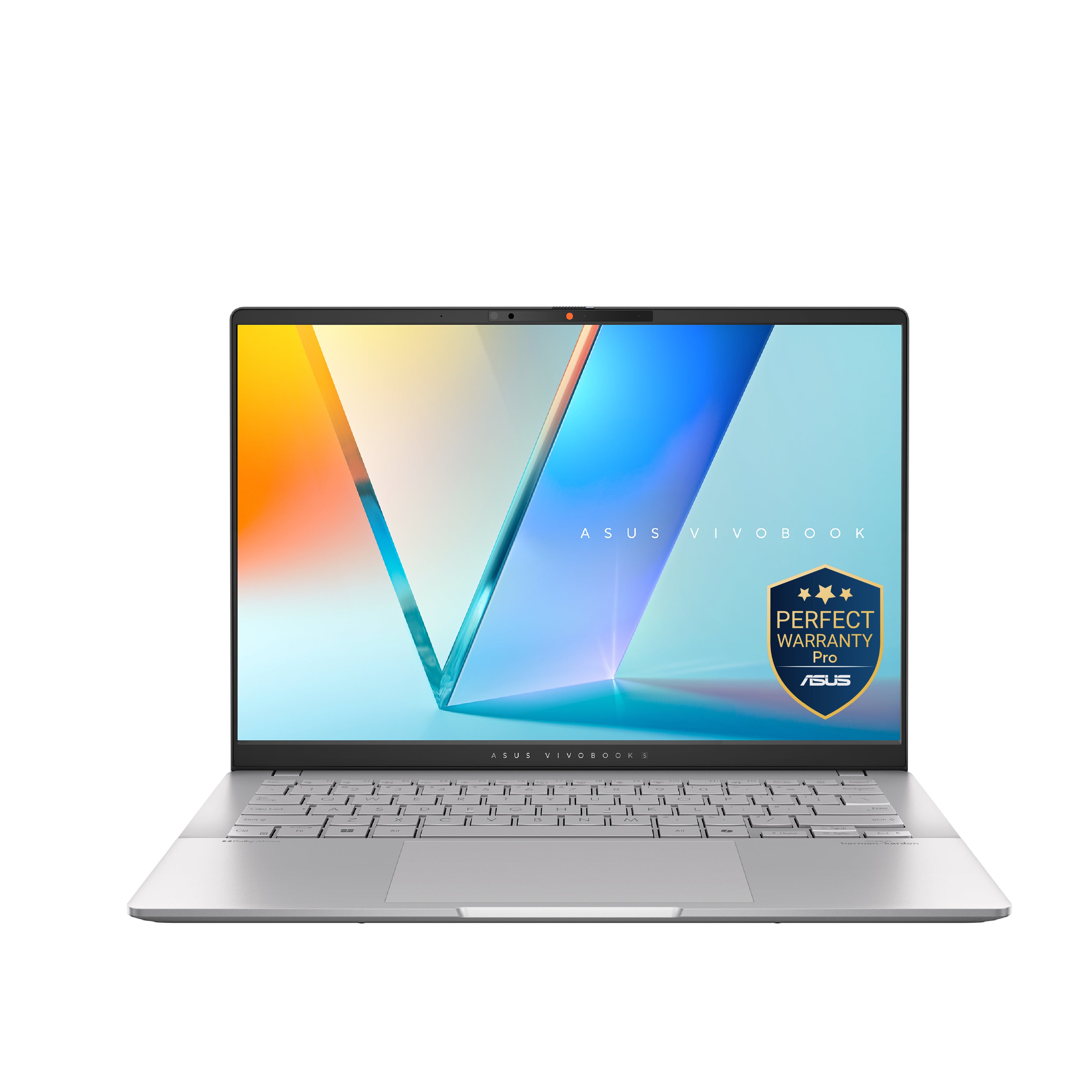 لابتوب ASUS VivoBook S16 بمعالج Intel Core Ultra 7 255H، 16GB RAM، 1TB SSD، كارت Intel Arc، شاشة 16 بوصة WUXGA، ويندوز 11، موديل S3607CA-SH070W - فضي