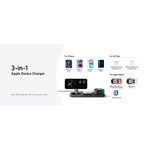 Anker MagGo Wireless Charging Station 15W Ultra 3-in-1 B25M1211 – Black
