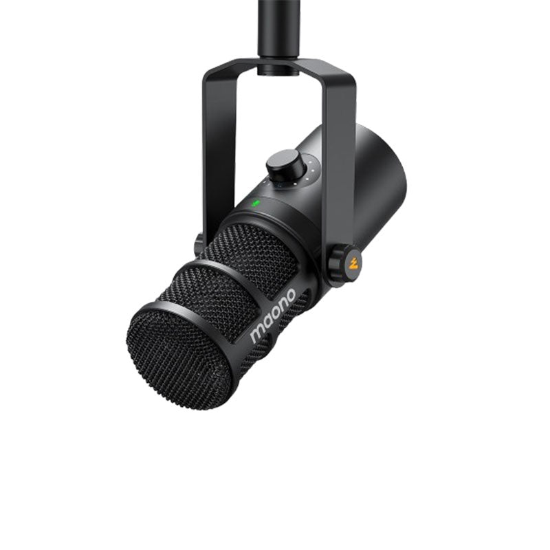 ماونو ميكروفون PD400X ديناميكي بمنفذي USB/XLR – أسود