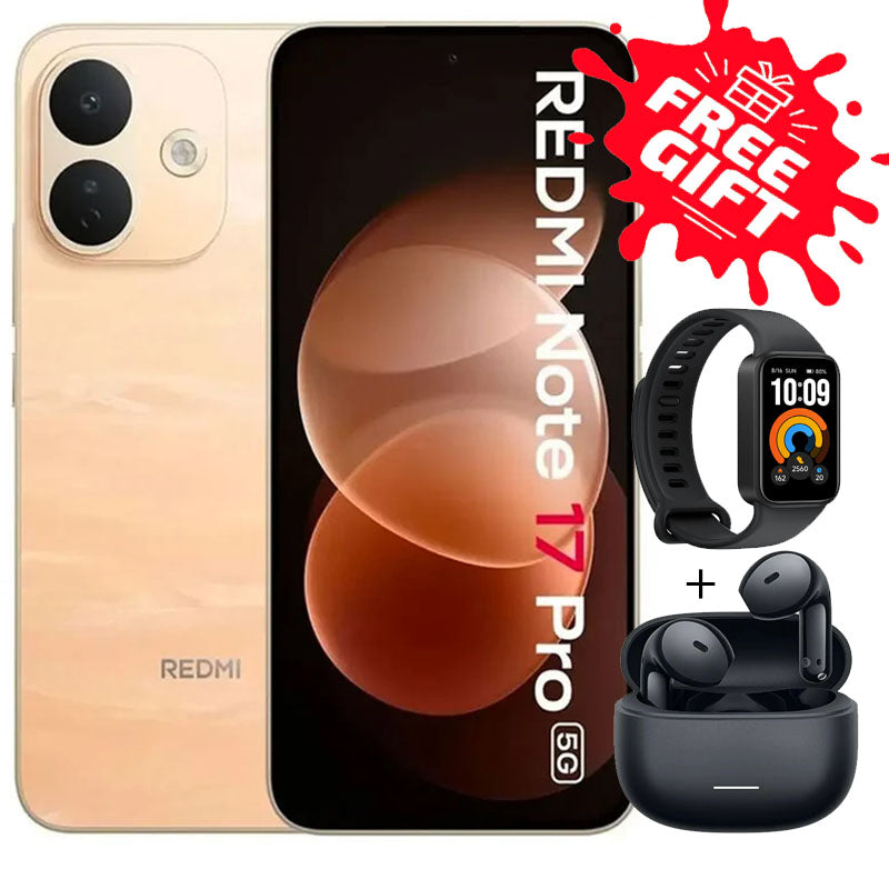 Xiaomi Redmi Note 17 Pro 5G Dual Sim with (BUDS 8 ACTIVE + BAND11 ACTIVE )