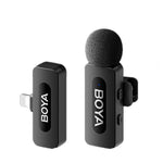 Boya BY-V1 Single Lightning Microphone - Black