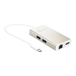 j5create USB-C™ Multi-Adapter - HDMI™/Ethernet/USB™ - JCA374