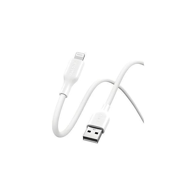 كابل Oraimo Lightning بطول 1 متر، 2 أمبير، OCD-114L - أبيض