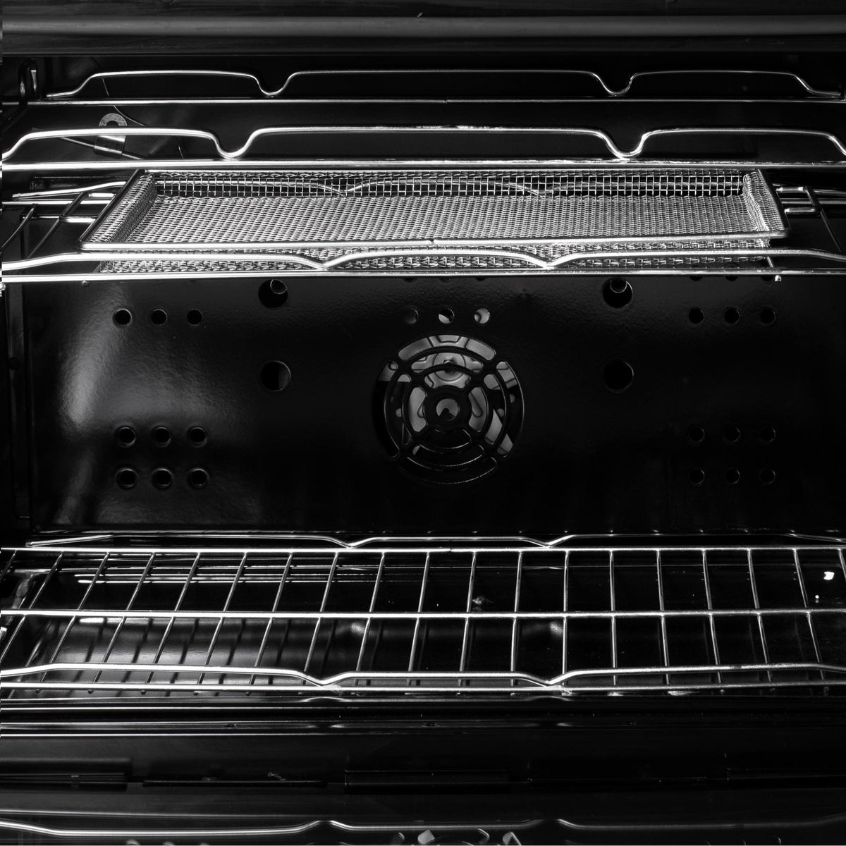 Unionaire O-Signature 3 Freestanding Gas Cooker, 5 Burners, 90×60 cm, Full Safety, C69SS-GC-383-ICPSF-1CH-OS3-2W-AL, Stainless Steel