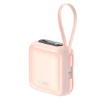 Rsilou Cabled Power Bank 10000mAh 22.5W R1021-003 – Pink