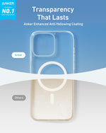Anker MagGo Clear Magnetic Case for iPhone 16 Pro Max A90H2H0C - Clear