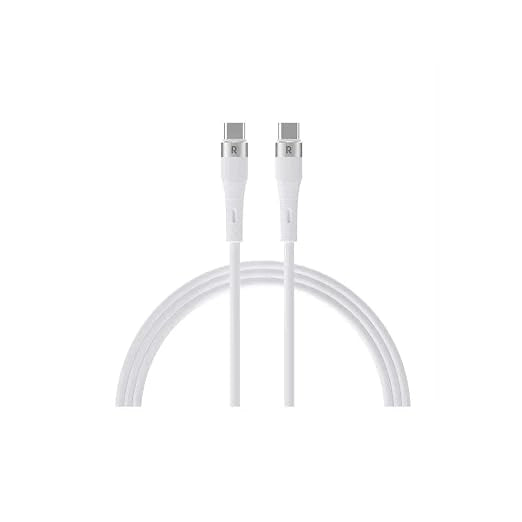 RAVPower Type-C to Type-C Cable 60W 1M Charge & Sync, RP-CB1038 - White