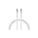 RAVPower Type-C to Type-C Cable 60W 1M Charge & Sync, RP-CB1038 - White