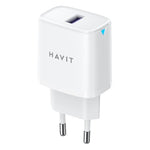 Havit ST922 Wall Charger 22.5W With Type-C Cable - White