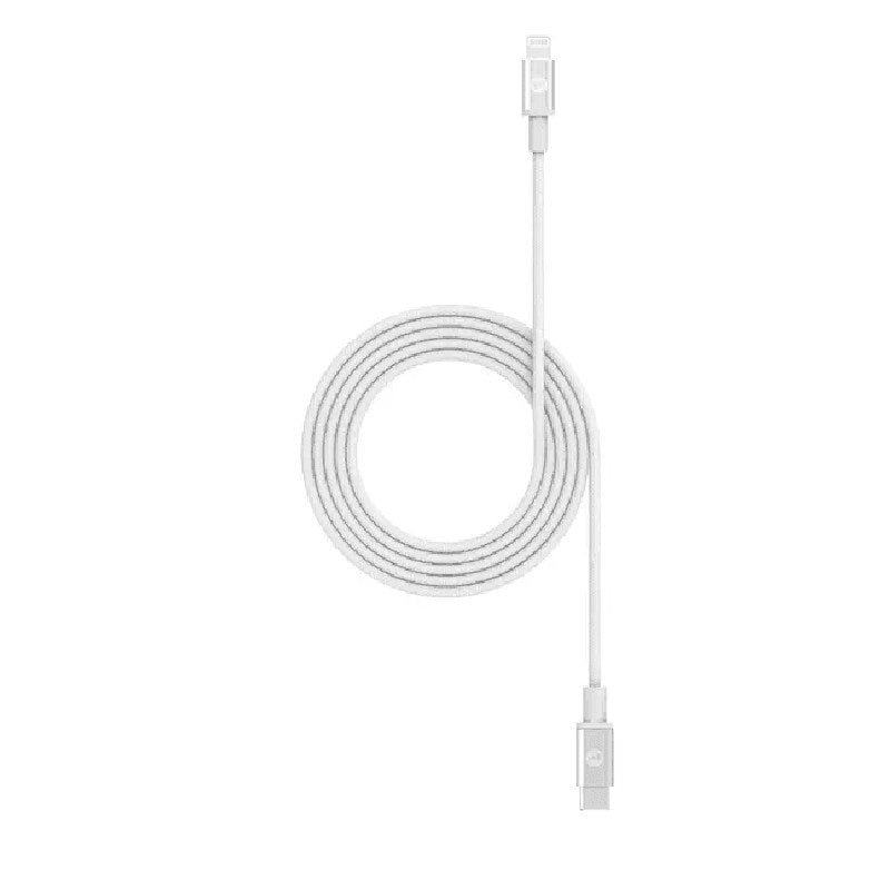 Mophie USB-C To Lightning Charging Cable 60W, 2M - White