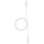Mophie Charging Cable USB-C To USB-C 60W, 1M - White