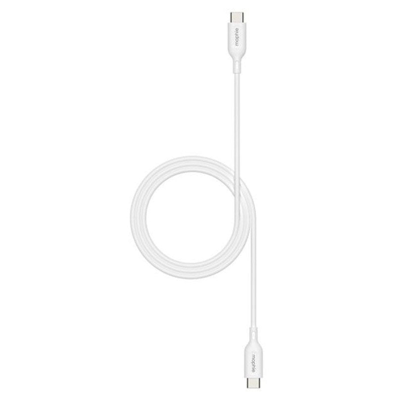 Mophie Charging Cable USB-C To USB-C 60W, 1M - White