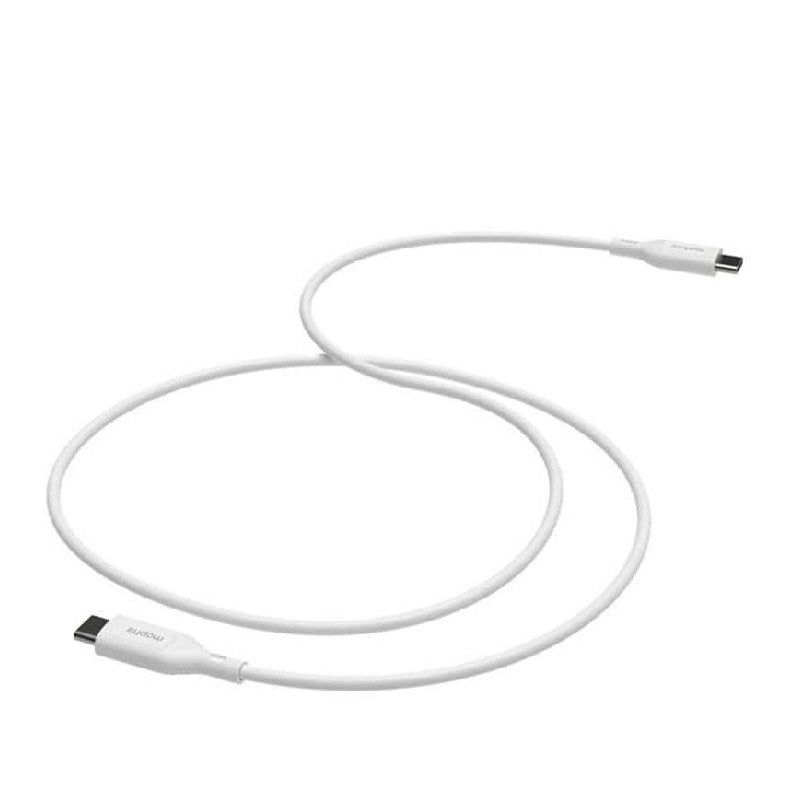 Mophie Charging Cable USB-C To USB-C 60W, 1M - White