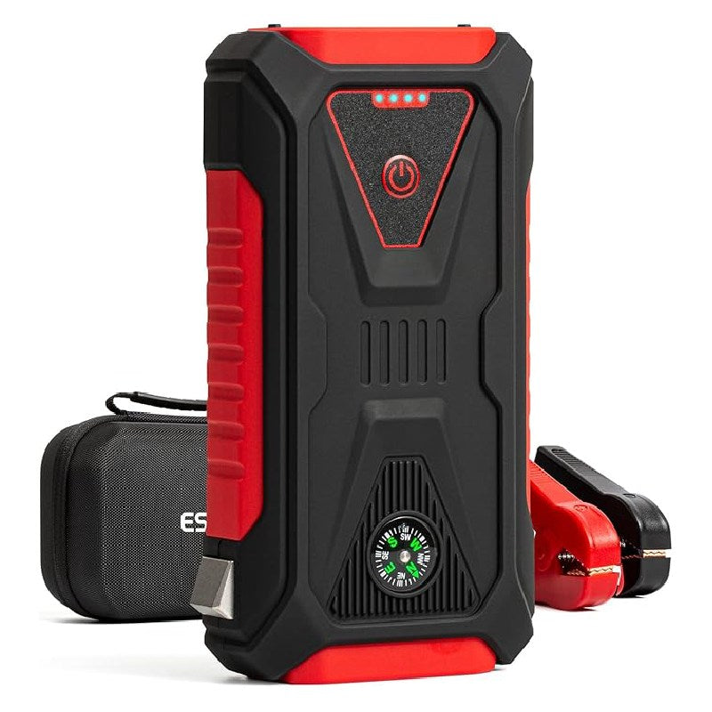 Essager Car Starter & Power Bank 20000mAh PD, 60W - Black*Red